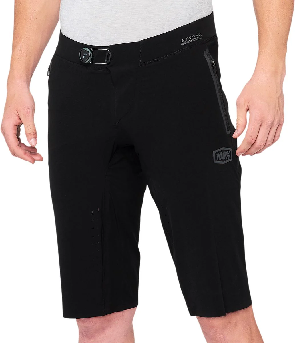 100% Celium Shorts - Black