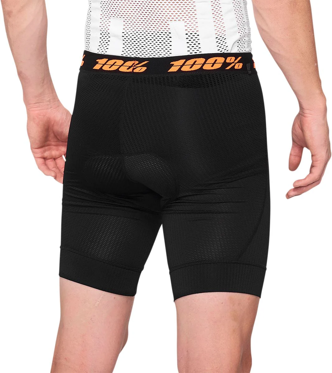 100% Crux Bicycle Liner Shorts - Black