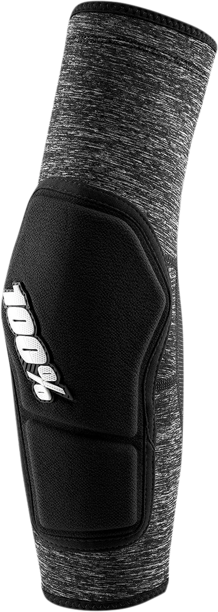 100% Ridecamp Elbow Guards - Heather Gray/Black - Large 70000-00007 - Image 2