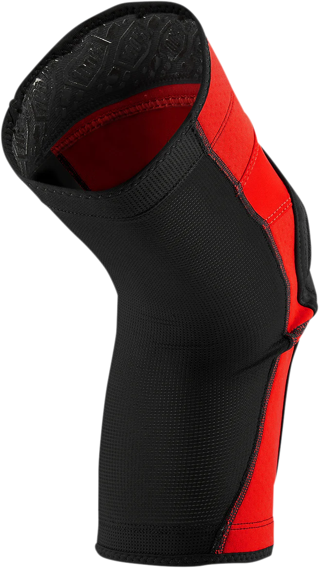 100% Ridecamp Knee Guards - Red/Black - Large 70001-00011 - Image 2