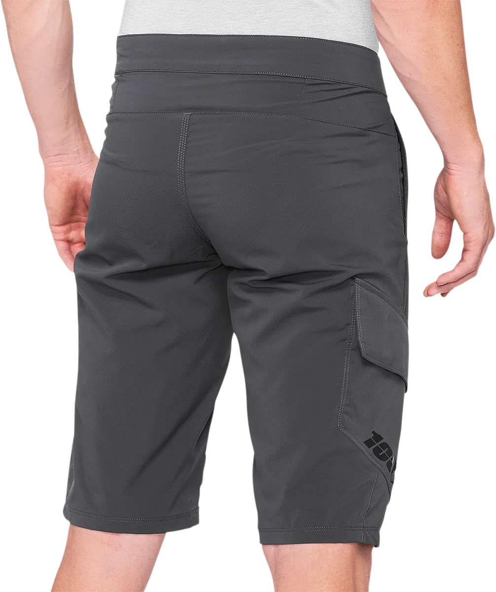 100% Ridecamp Shorts - Charcoal - US 36 40029-00011 - Image 2