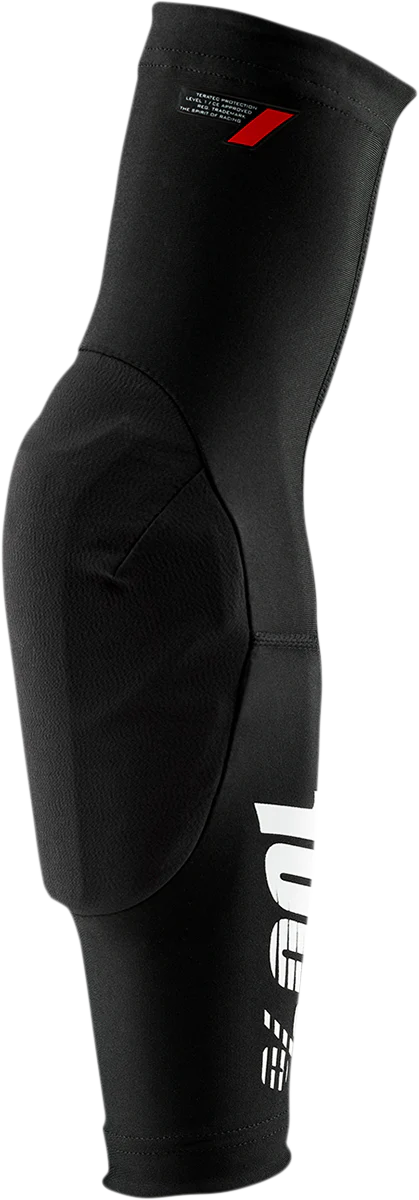 100% Teratec Elbow Guards - Black - Small 70002-00001 - Image 2