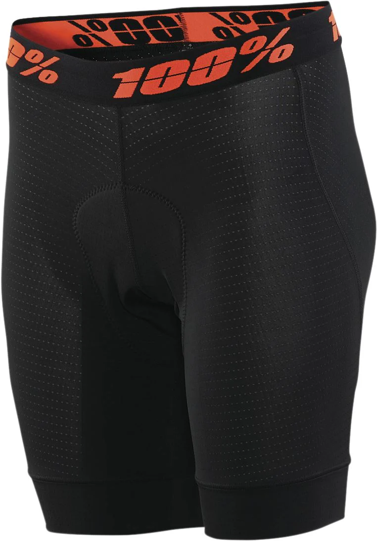 100% Women's Crux Liner Shorts - Black