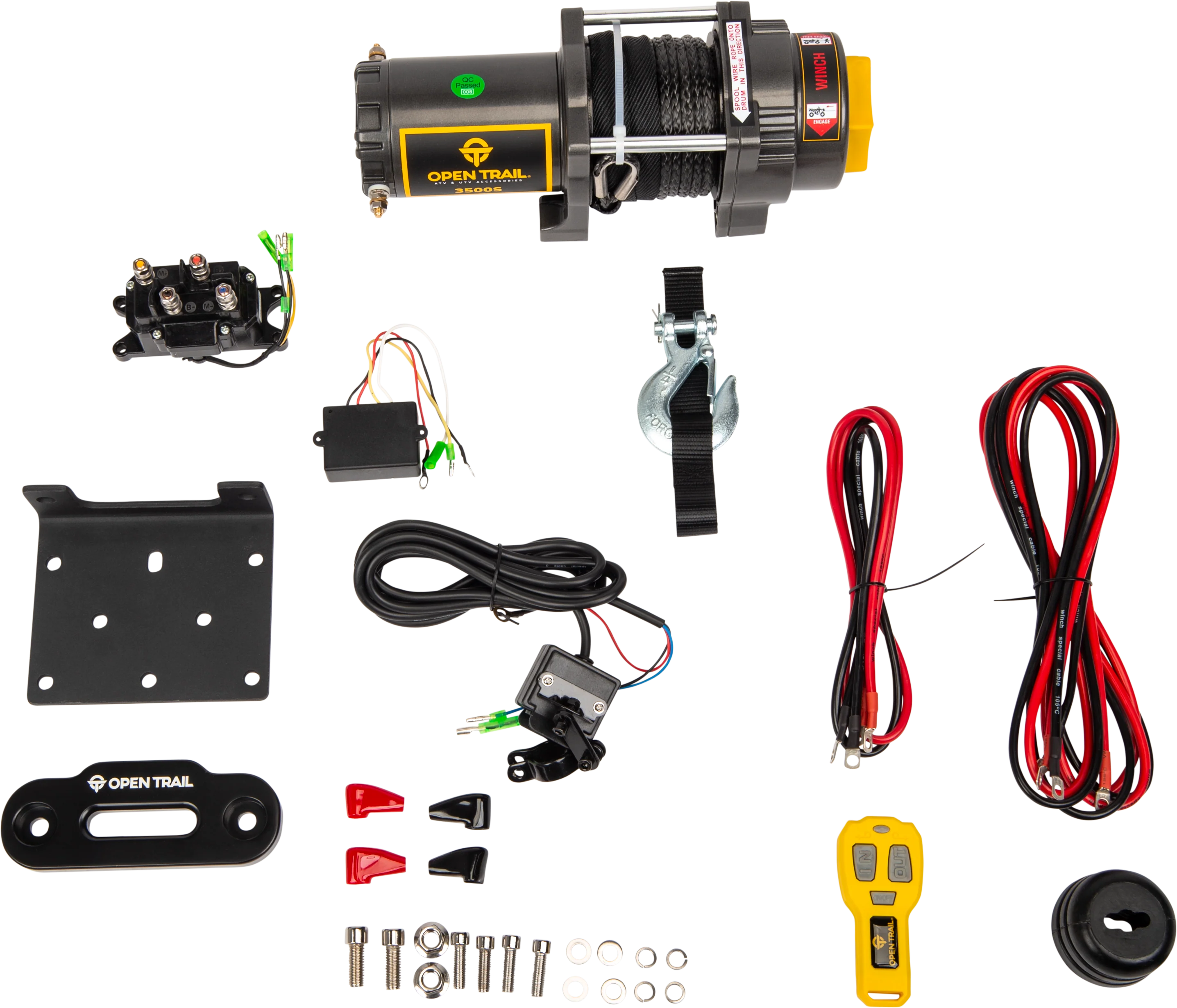Open Trail - 3500lb Winch Synthetic Rope