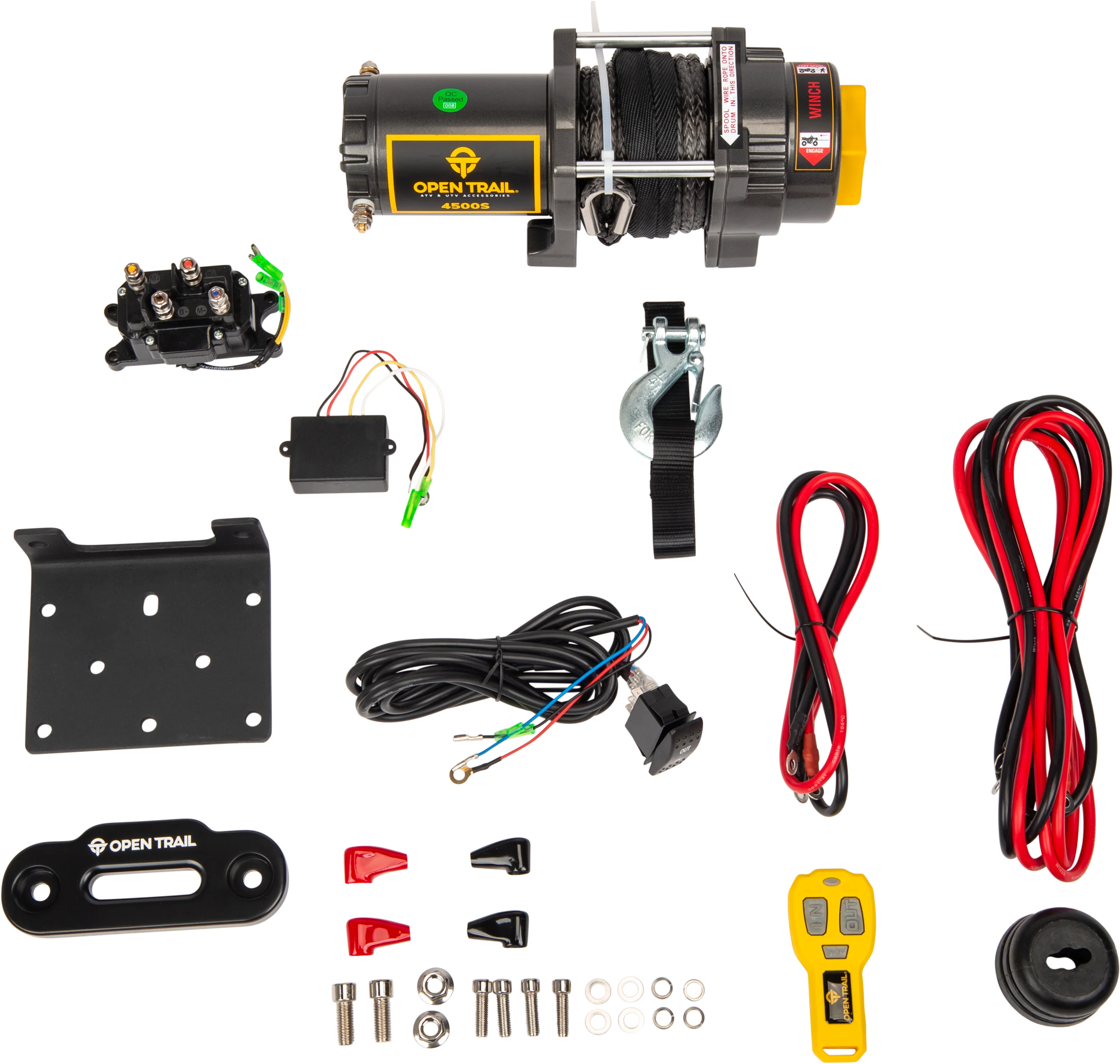 Open Trail - 4500lb Winch Synthetic Rope