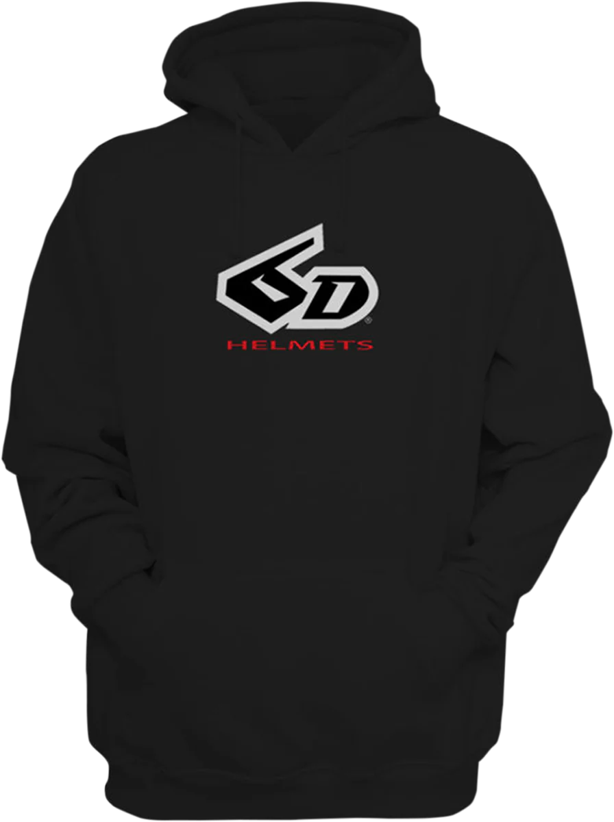 6D HELMETS 6D Helmets Hoodie - Black - Large 51-0127