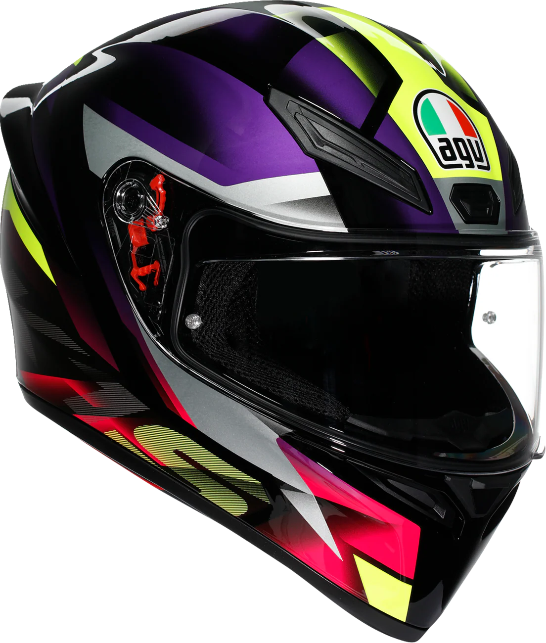 AGV K1 S Helmet - Fastlap - Black/Purple/Pink - Small 2118394018065S