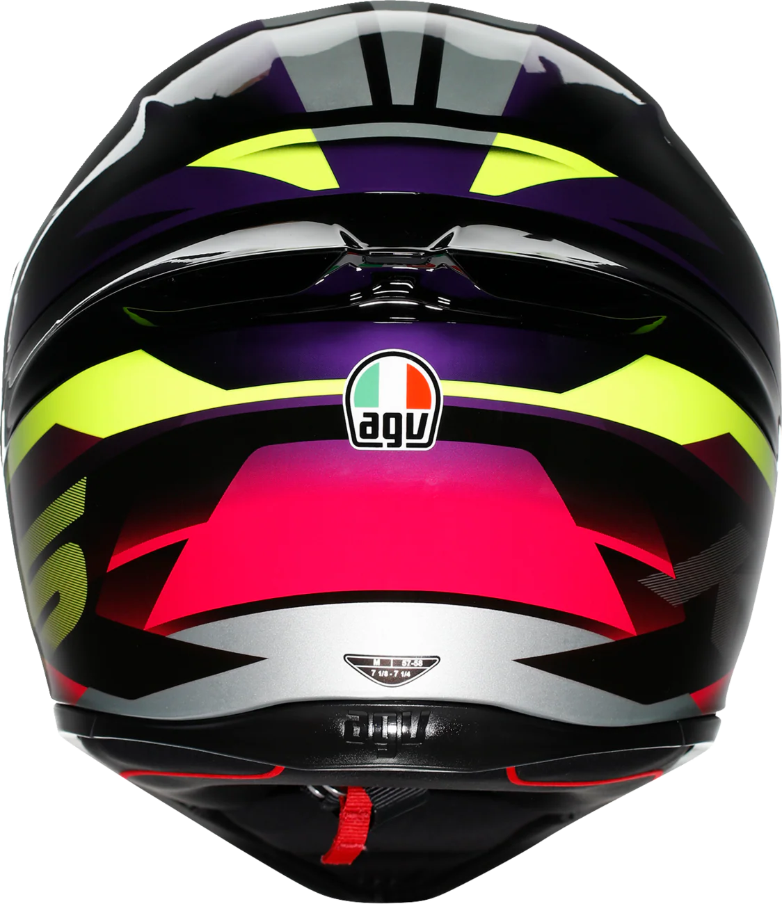 AGV K1 S Helmet - Fastlap - Black/Purple/Pink - Small 2118394018065S - Image 4