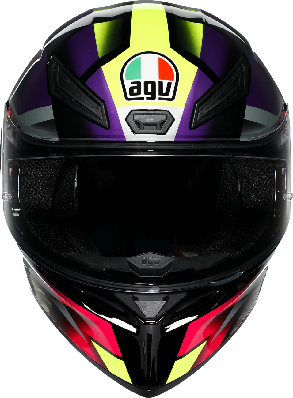 AGV K1 S Helmet - Fastlap - Black/Purple/Pink - XL 2118394018065XL - Image 6