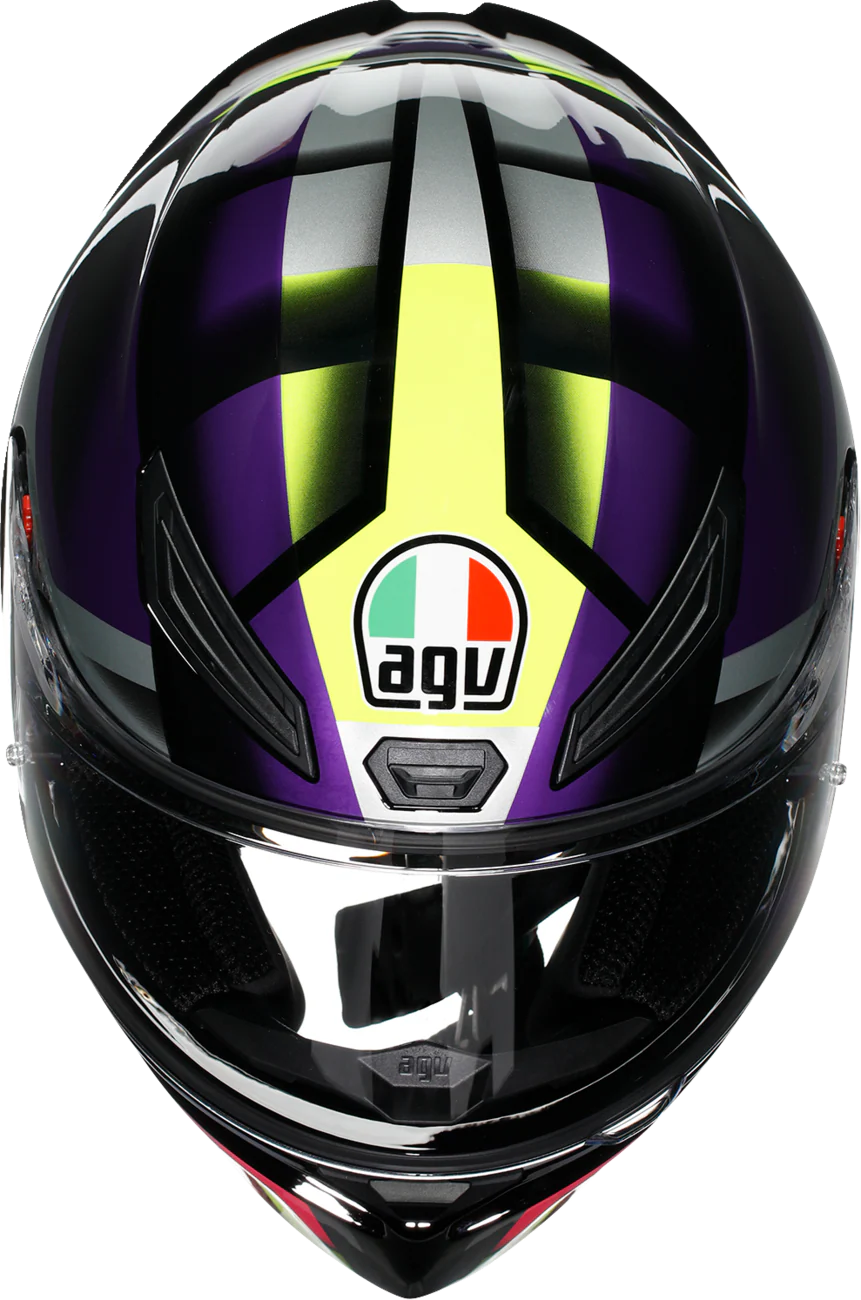 AGV K1 S Helmet - Fastlap - Black/Purple/Pink - XL 2118394018065XL - Image 7