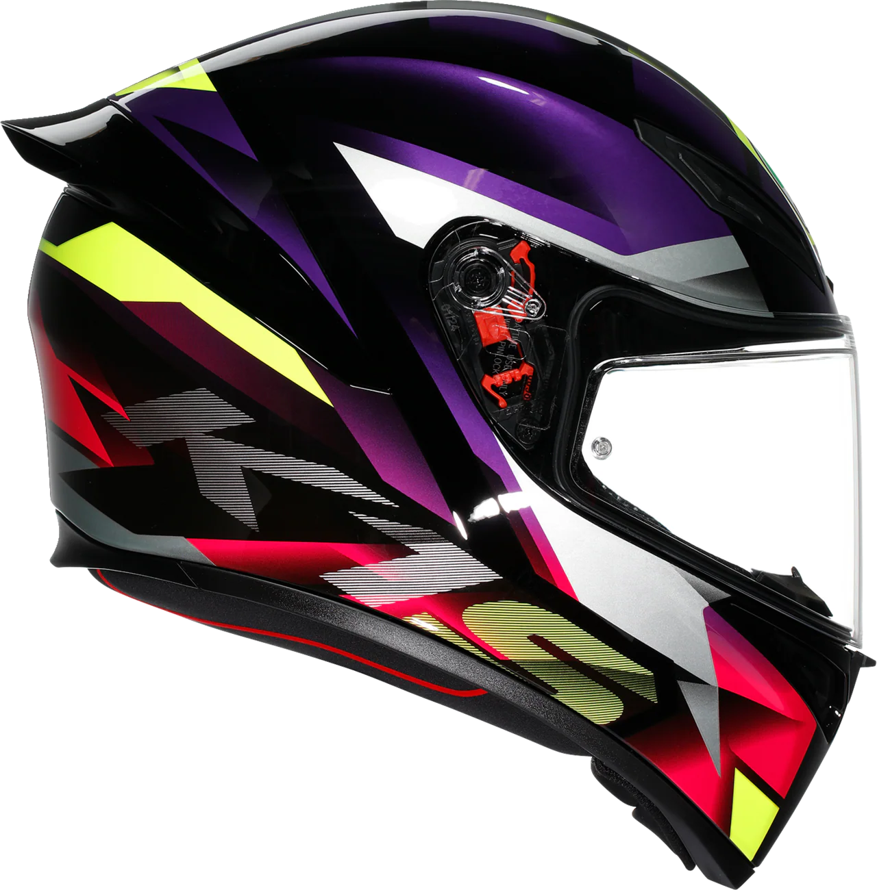AGV K1 S Helmet - Fastlap - Black/Purple/Pink - XS 2118394018065XS - Image 2
