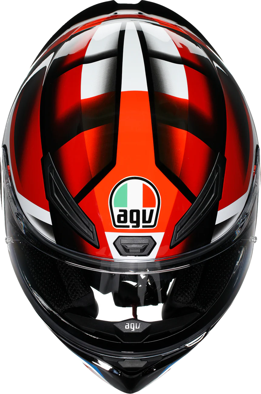 AGV K1 S Helmet - Fastlap - Black/Red/Blue - 2XL 21183940180662X - Image 7