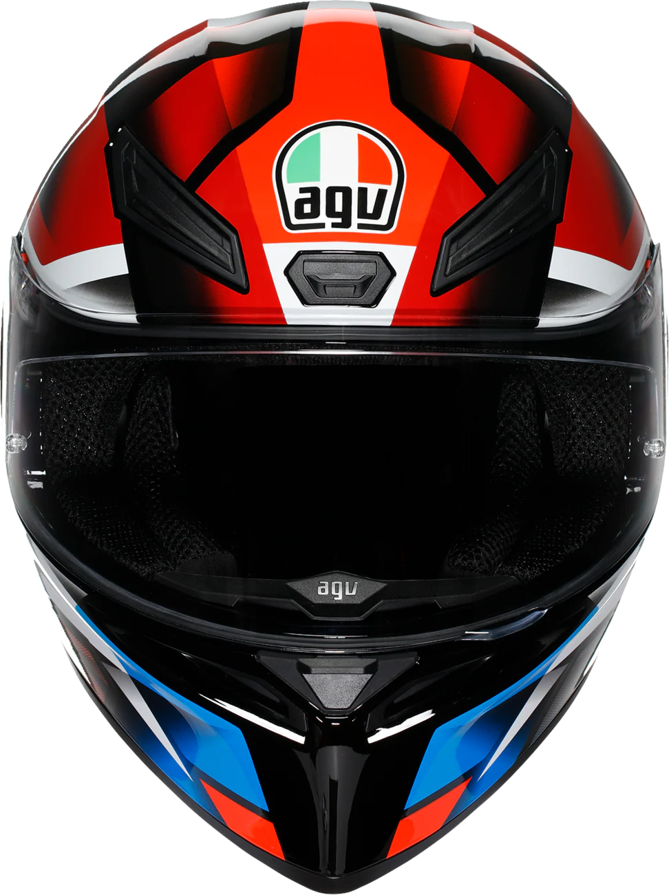 AGV K1 S Helmet - Fastlap - Black/Red/Blue - XL 2118394018066XL - Image 6