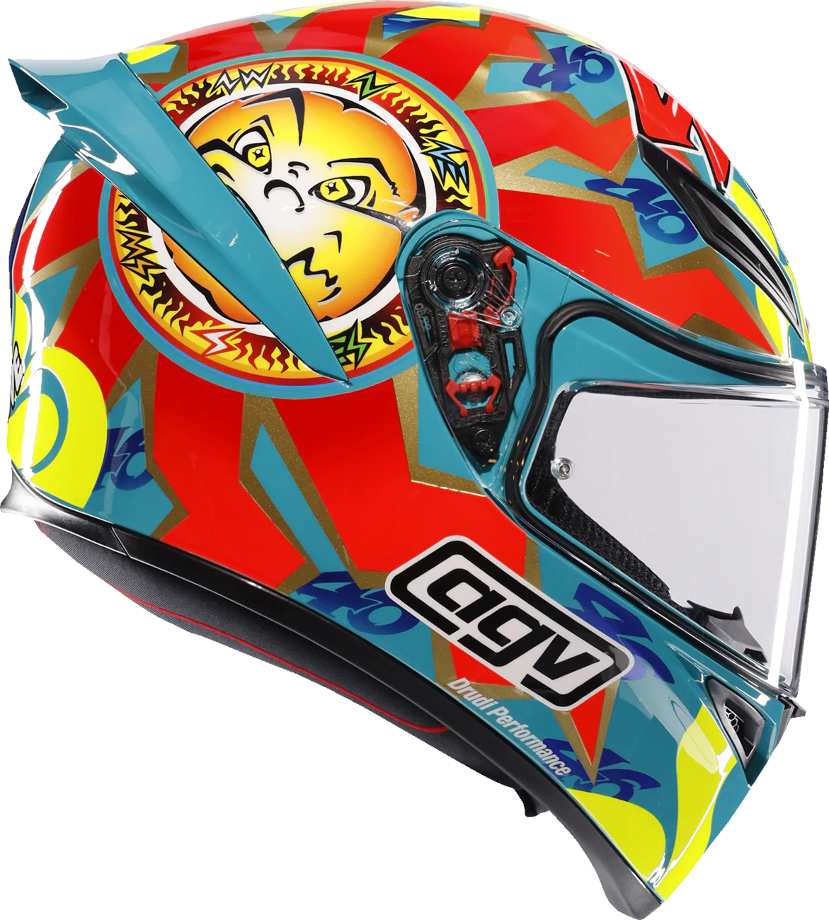 AGV K1 S Helmet - Rossi Mugello 1999 - Medium 2118394018041M - Image 5