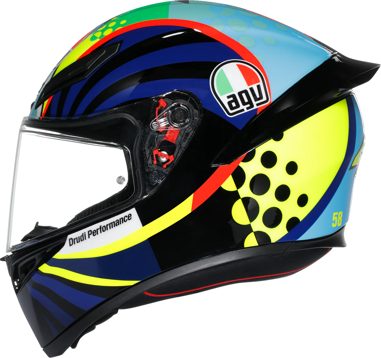 AGV K1 S Helmet - Rossi Winter Test 2020 - 2XL 21183940180672X - Image 5