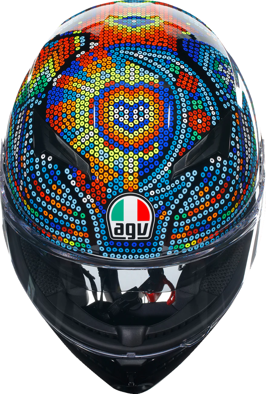 AGV K3 Helmet - Rossi Winter Test 2018 - Small 2118381004001S - Image 4
