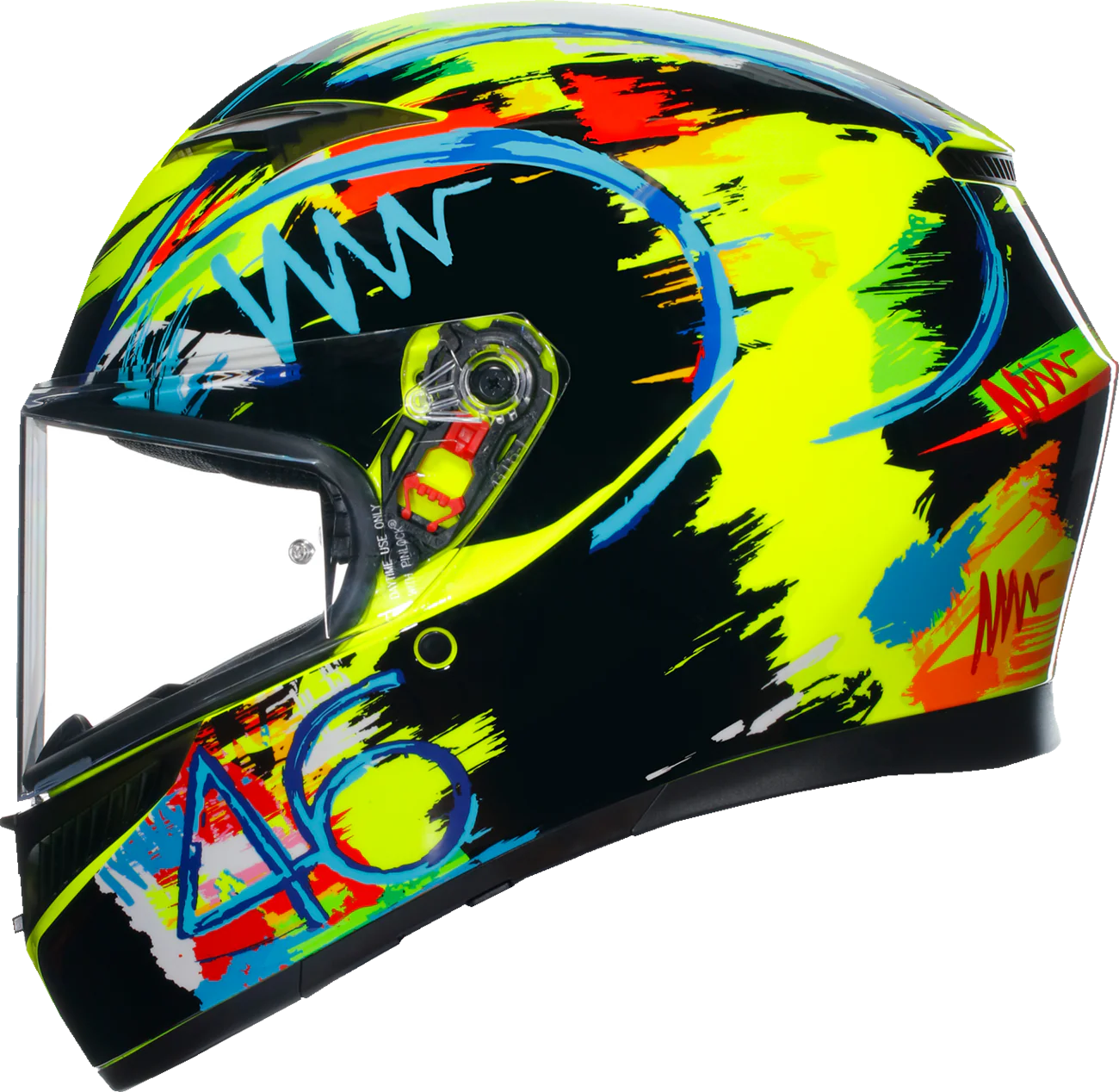 AGV K3 Helmet - Rossi Winter Test 2019 - Large 2118381004003L - Image 3