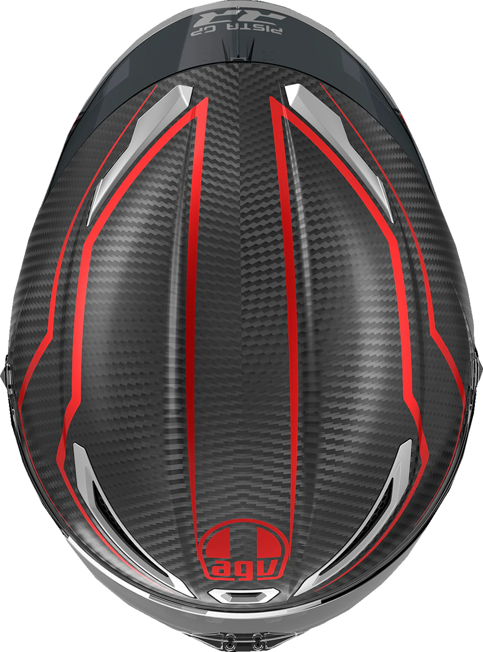 AGV Pista GP RR Helmet - Intrepido - Matte Carbon/Black/Red - Large 2118356002-019-L - Image 10