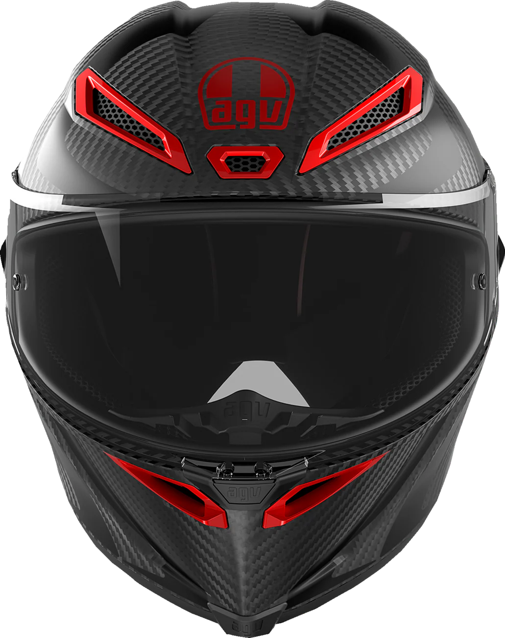 AGV Pista GP RR Helmet - Intrepido - Matte Carbon/Black/Red - Large 2118356002-019-L - Image 2
