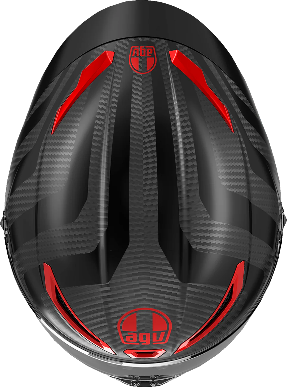 AGV Pista GP RR Helmet - Intrepido - Matte Carbon/Black/Red - Large 2118356002-019-L - Image 5