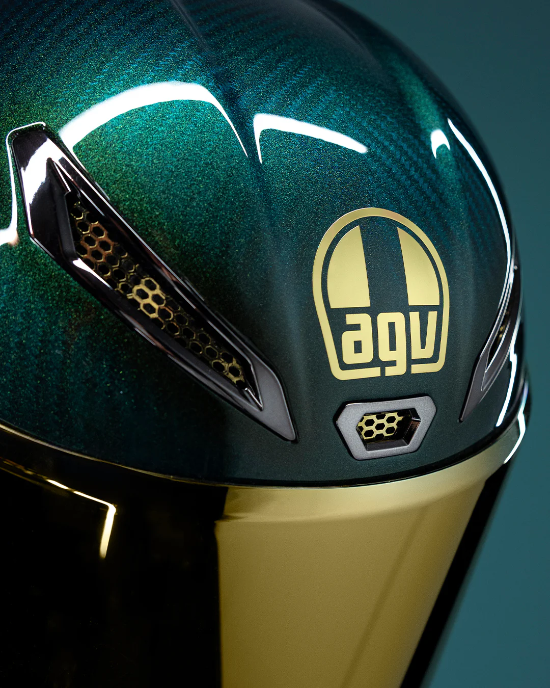 AGV Pista GP RR Helmet - Limited - Acqua - Large 2118356002-041-L - Image 7