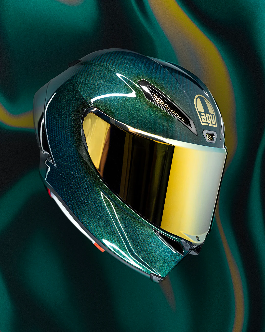 AGV Pista GP RR Helmet - Limited - Acqua - Large 2118356002-041-L - Image 8