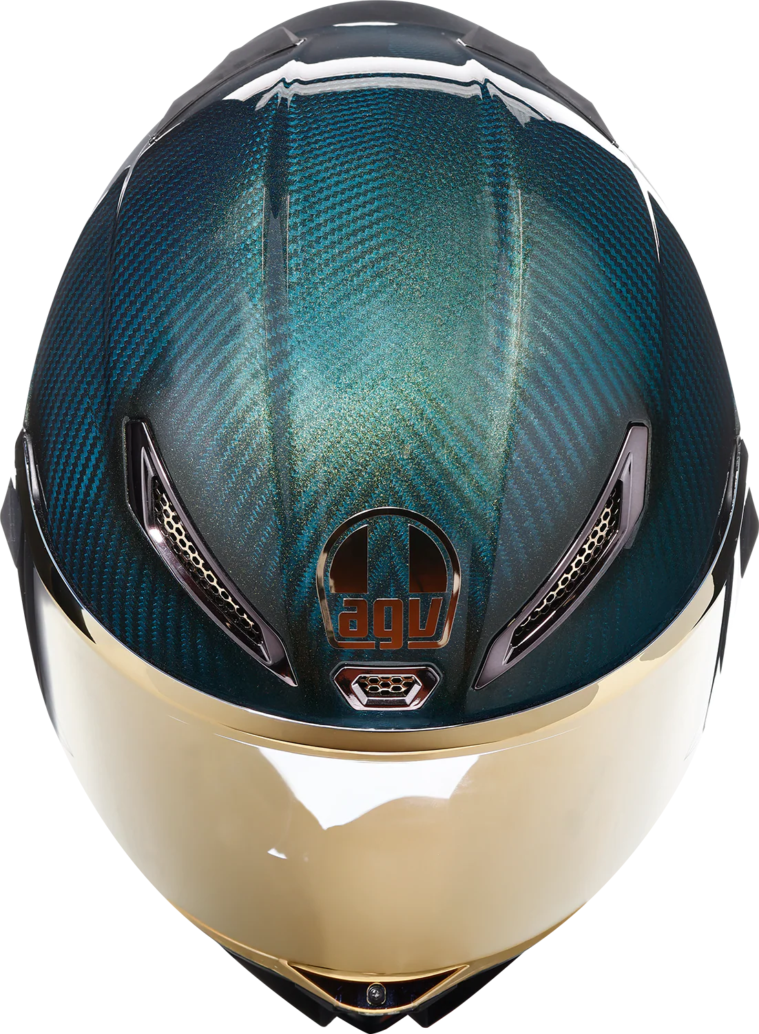 AGV Pista GP RR Helmet - Limited - Acqua - Medium 2118356002-041-M - Image 6