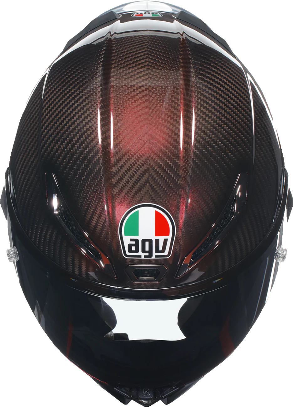 AGV Pista GP RR Helmet - Red Carbon - 2XL 21183560020112X - Image 7