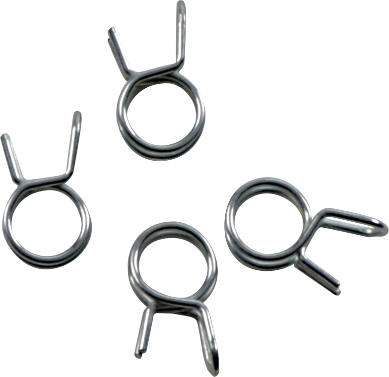 ALL BALLS Refill Kit - Wire Clamp - Silver - 4-Pack FS00066