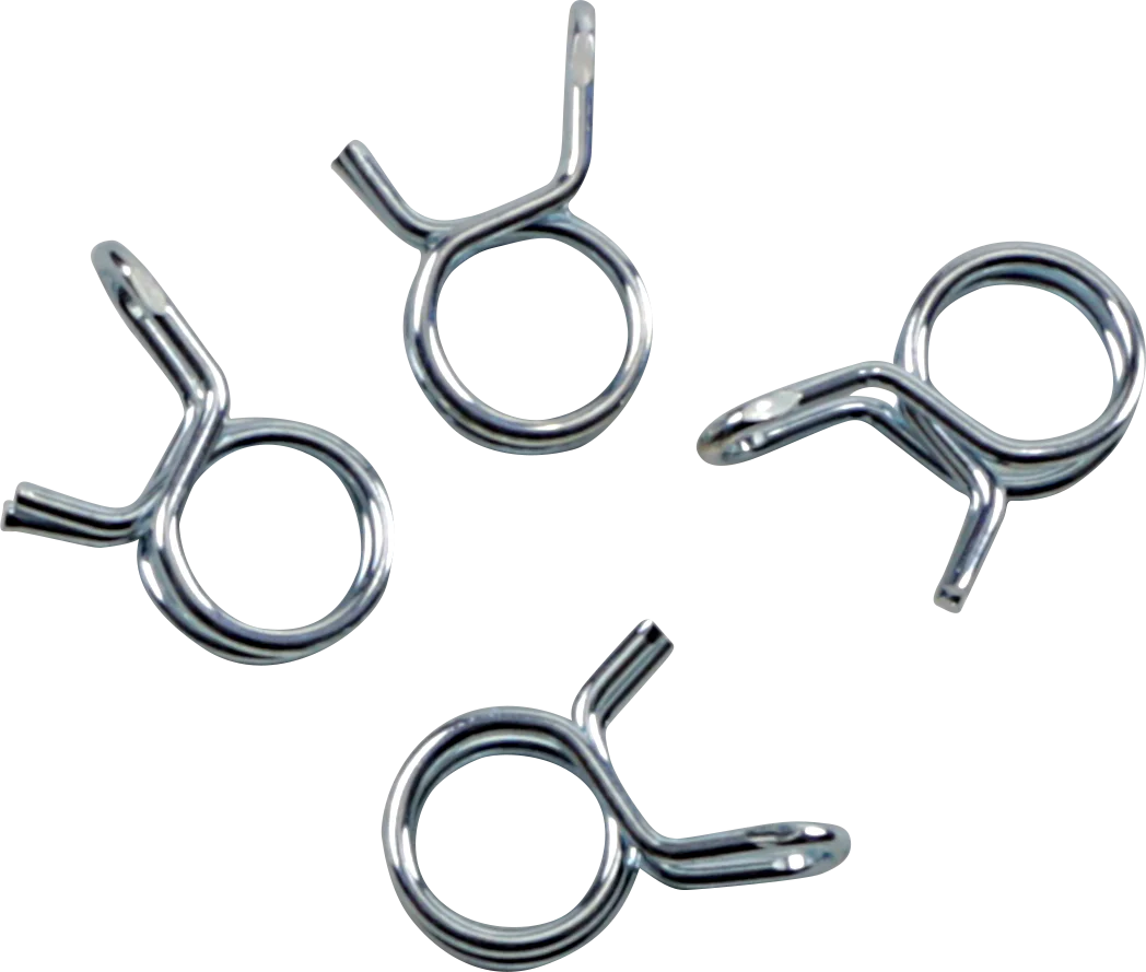 ALL BALLS Refill Kit - Wire Clamp - Silver - 4-Pack FS00067