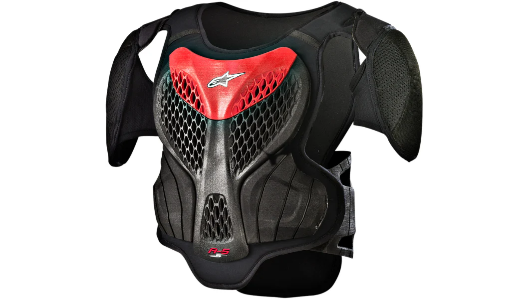 ALPINESTARS Youth A-5s Body Armor - Black/Red - L/XL 6740518-13-LXL