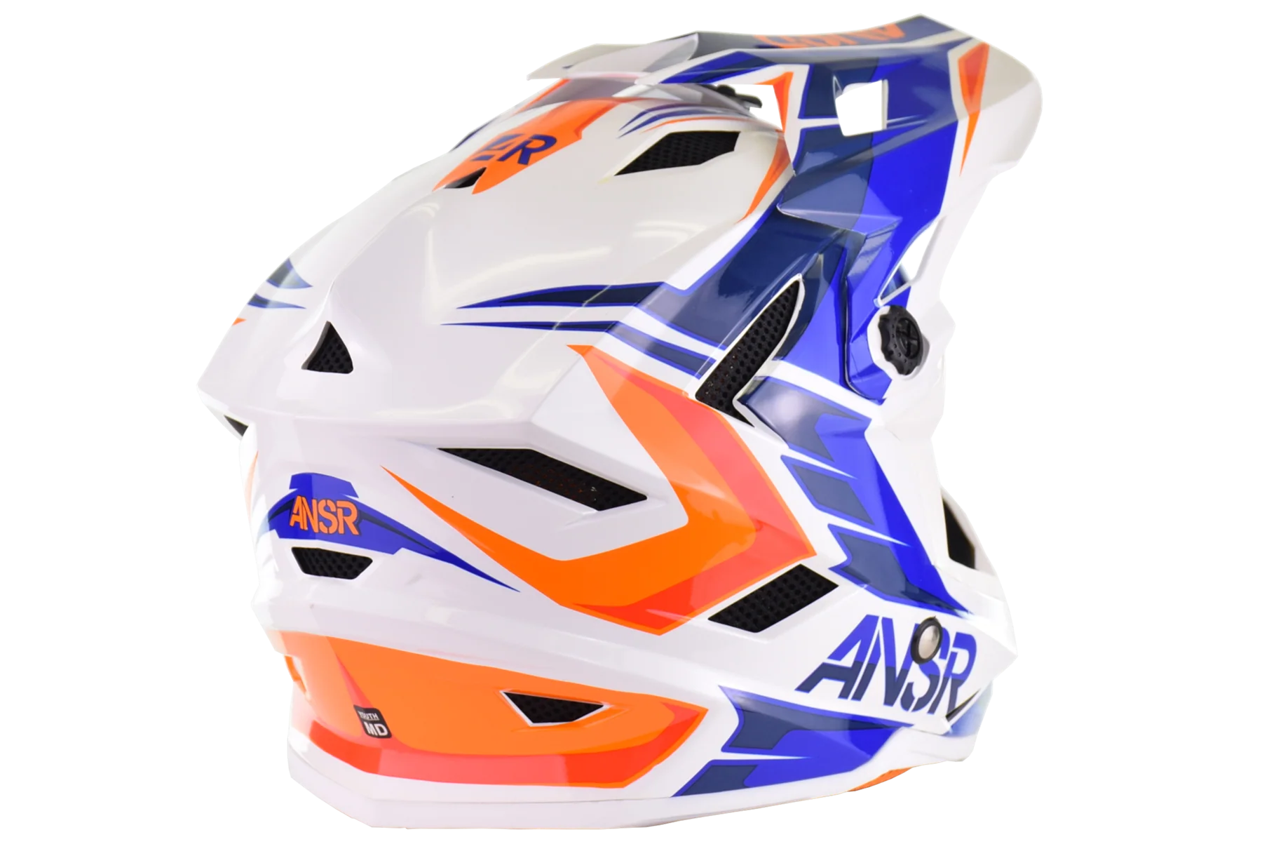 ANSR - A15 BMX Faze Helmet - Blue Orange - Youth Medium (open Box) - Image 4