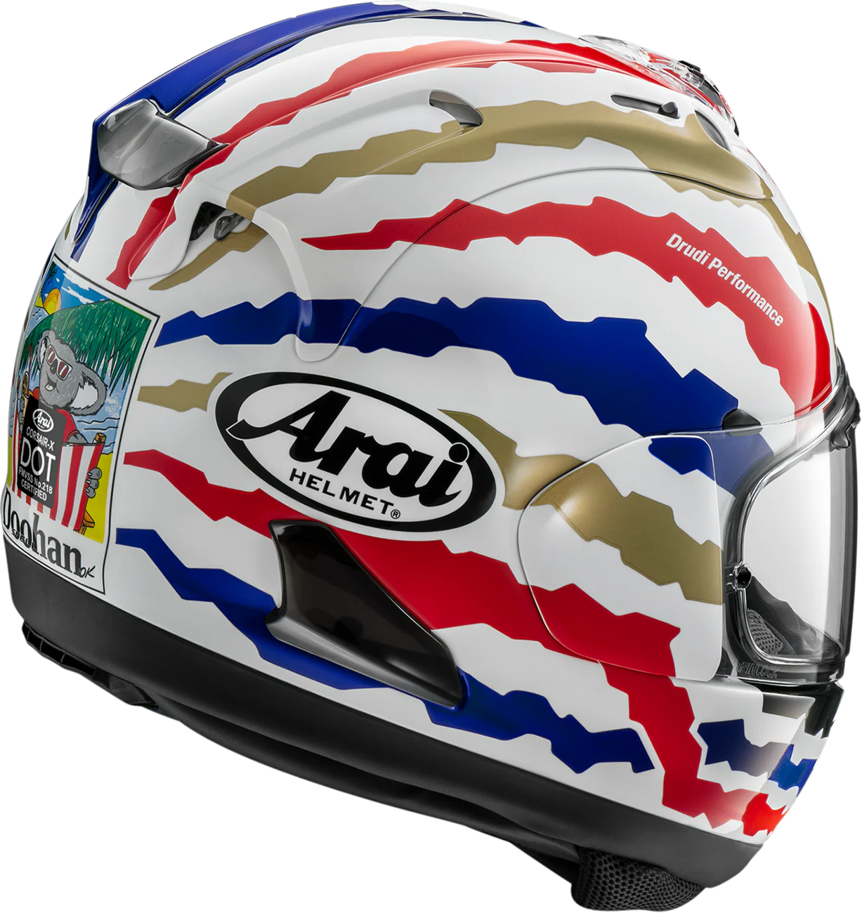 ARAI HELMETS Corsair-X Helmet - Doohan Restyle - XS 0101-18542 - Image 2