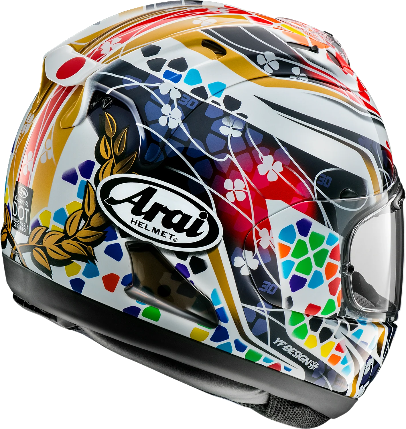 ARAI HELMETS Corsair-X Helmet - Nakagami-3 - XS 0101-17593 - Image 2