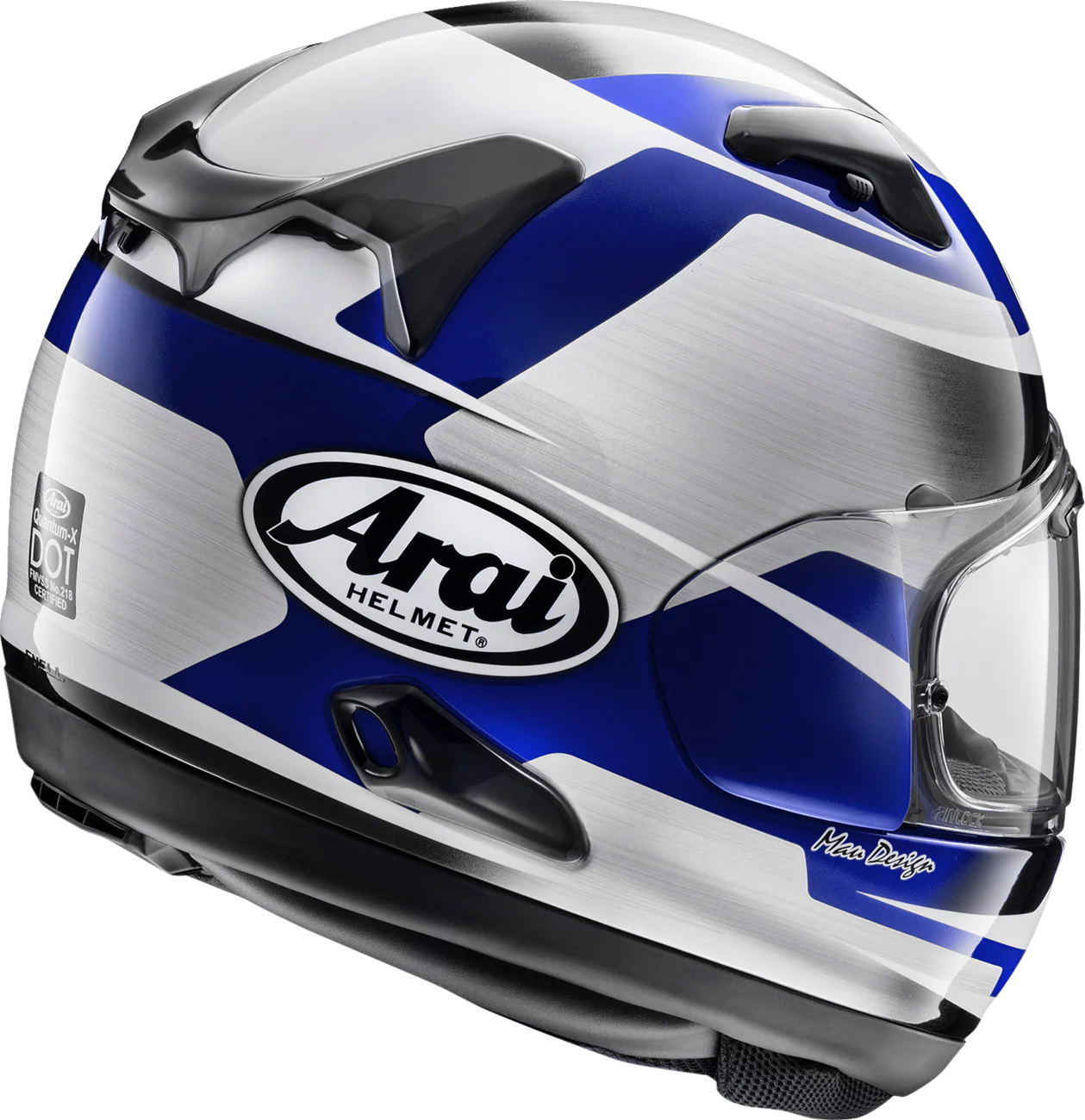 ARAI HELMETS Quantum-X Helmet - Steel - Blue - XL 0101-18126 - Image 2