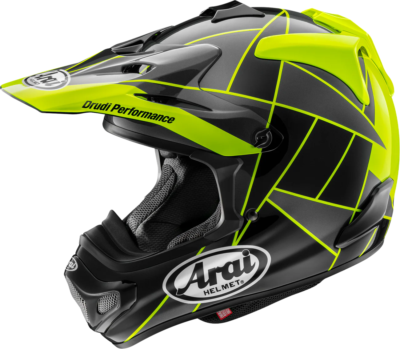ARAI HELMETS VX-Pro4 Helmet - Fragment - Yellow - XS 0110-9526