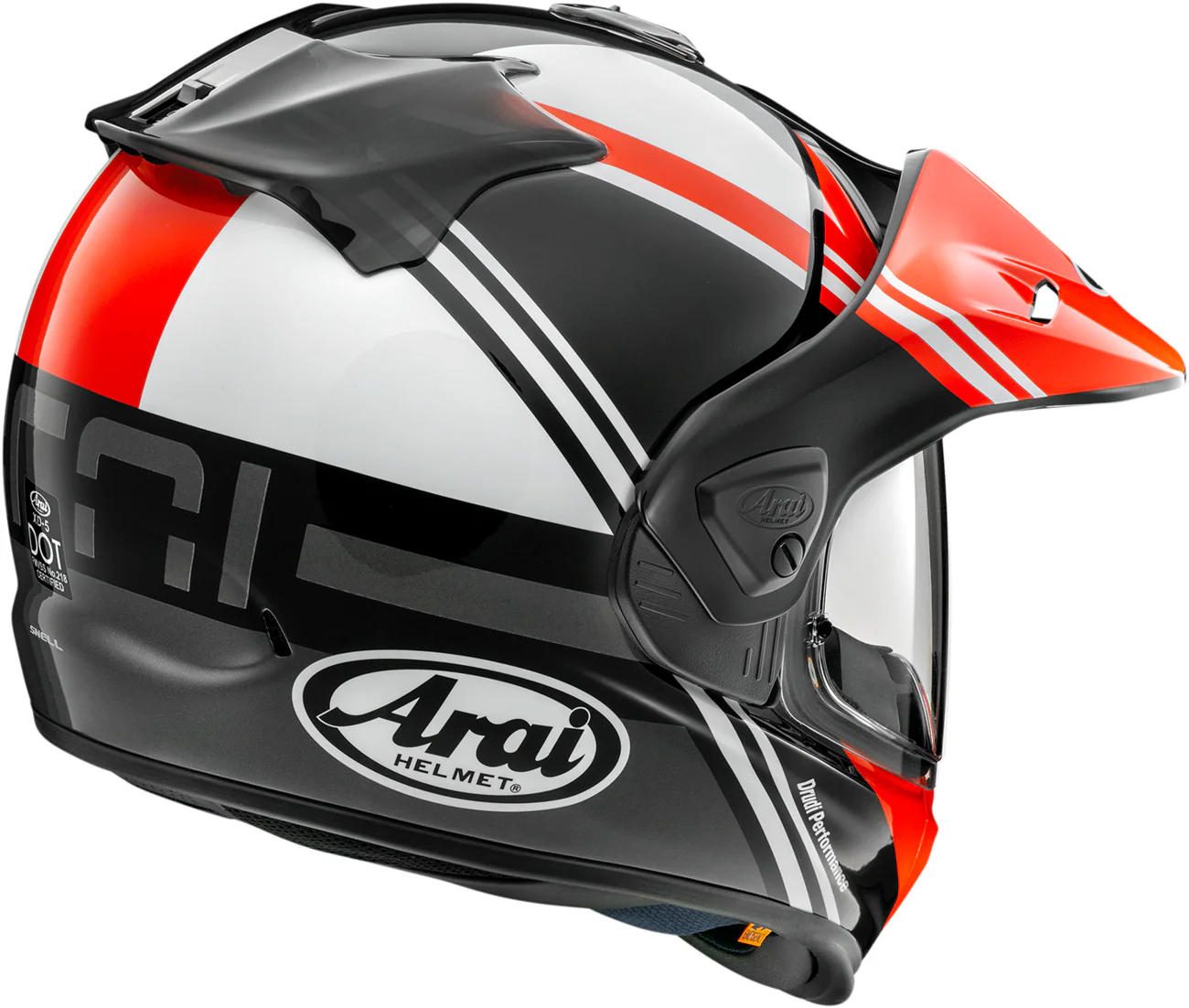 ARAI HELMETS XD-5 Helmet - Cosmic - Red - XL 0140-0487 - Image 2