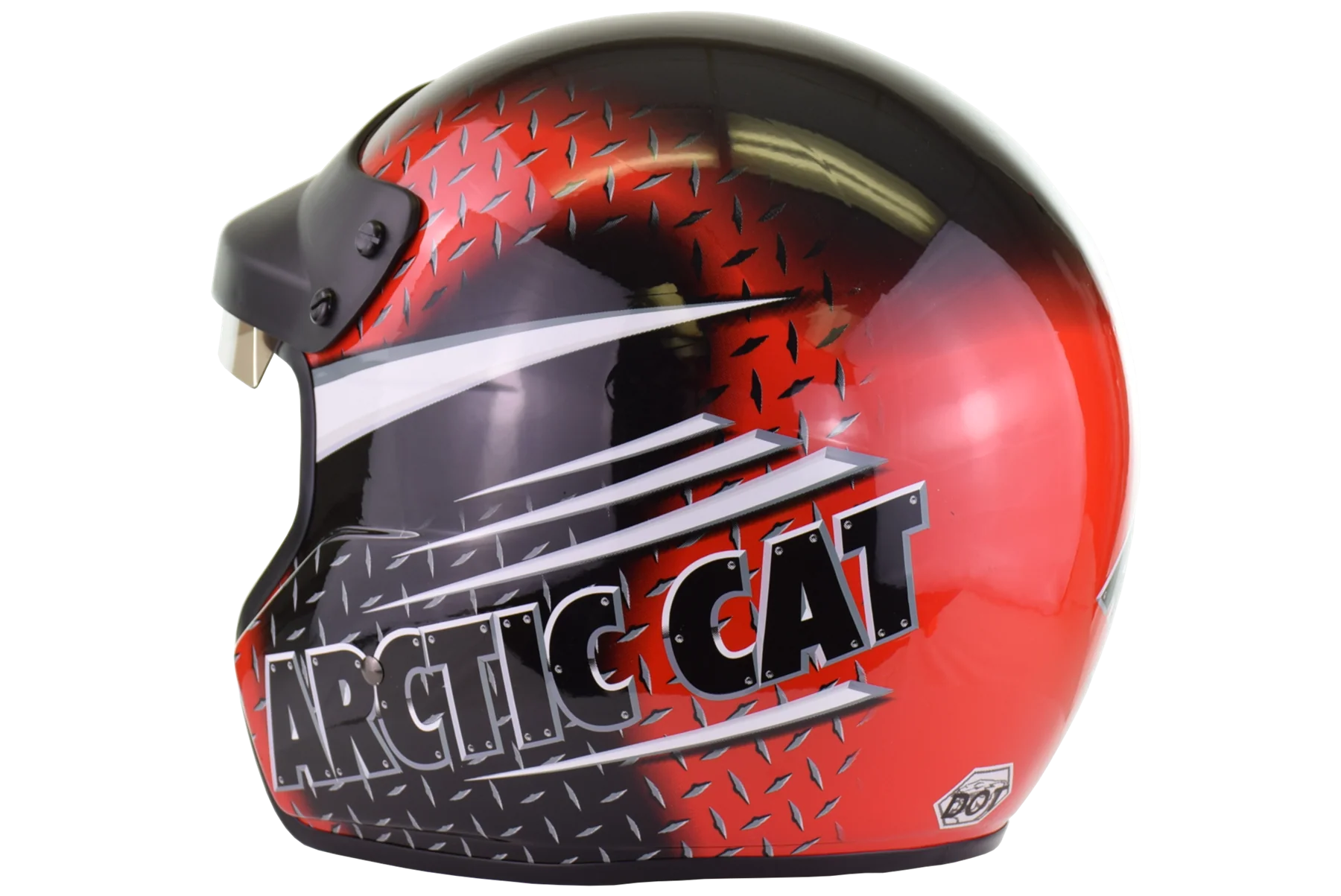 Arctic Wear - fiberglass Helmet - Red - XL (new old stock) - Image 3