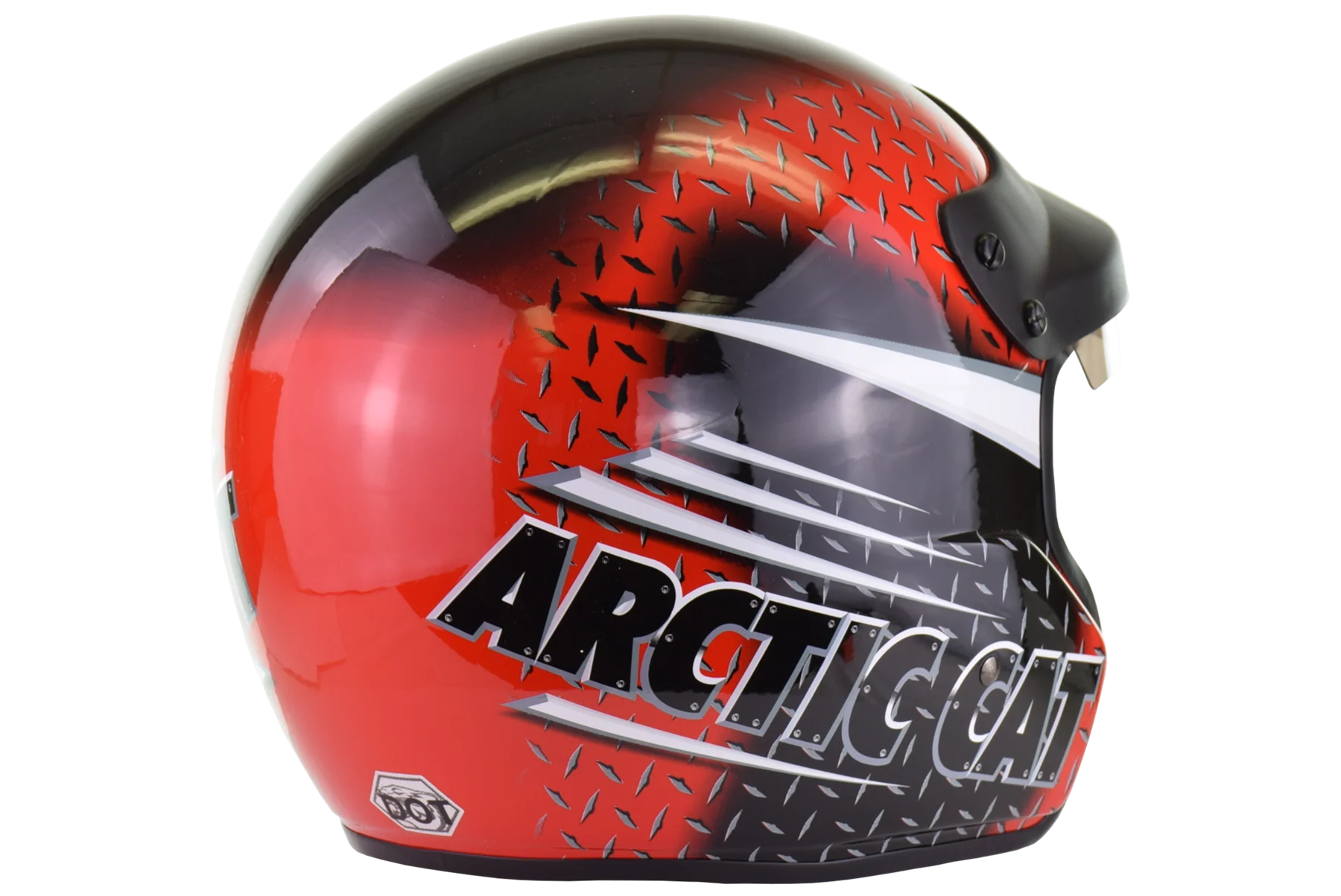 Arctic Wear - fiberglass Helmet - Red - XL (new old stock) - Image 4