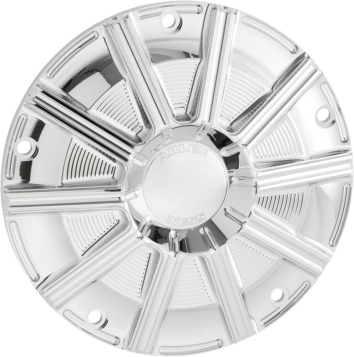ARLEN NESS 10-Gauge Derby Cover - Chrome - Touring/Trike 700-001