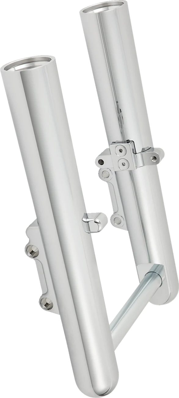 ARLEN NESS Fork Legs - Chrome - Smooth - Dual Disc 40-529