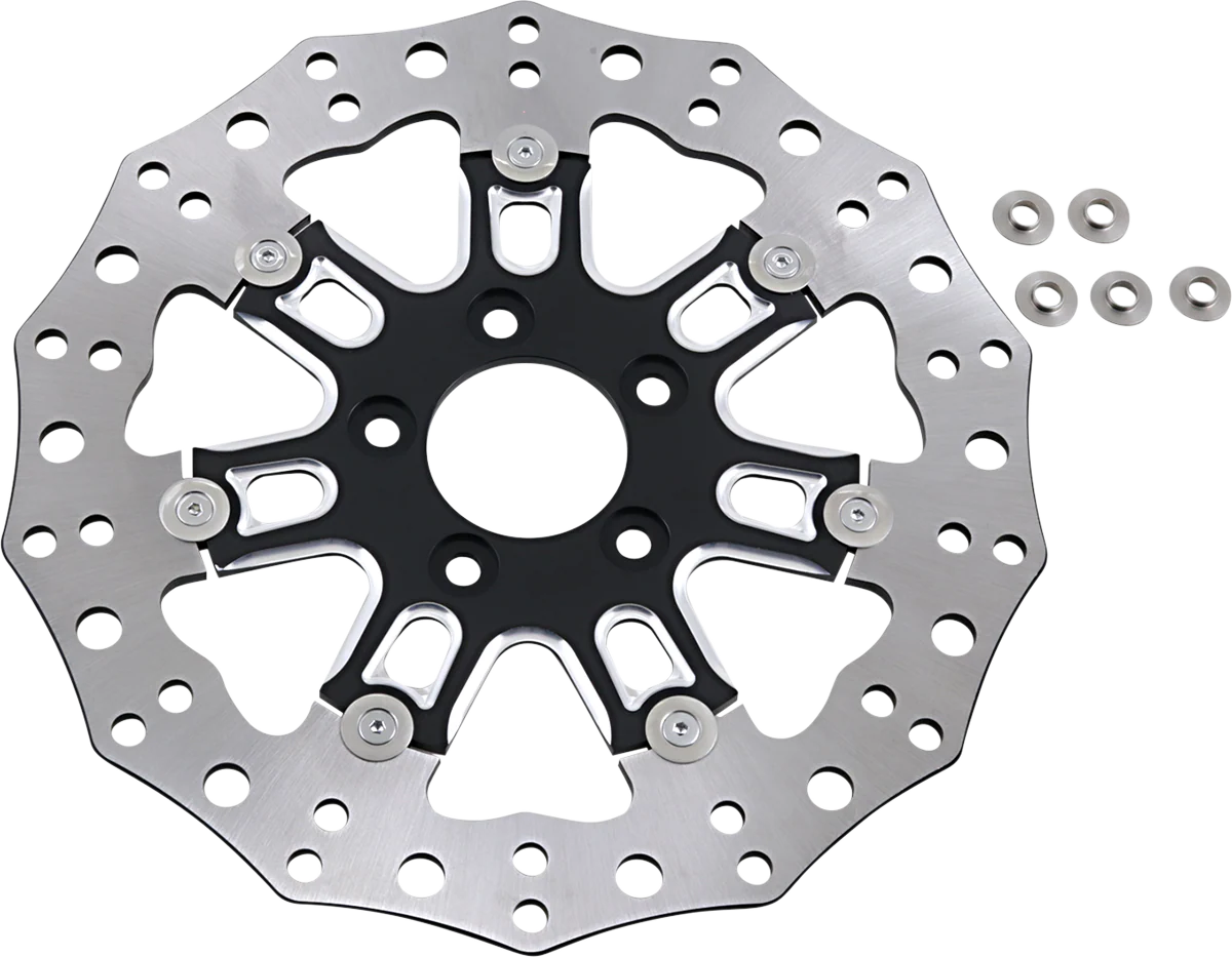 ARLEN NESS Front Rotor - 7 Valve - 11.8" - Black 33-10301-202 - Image 2