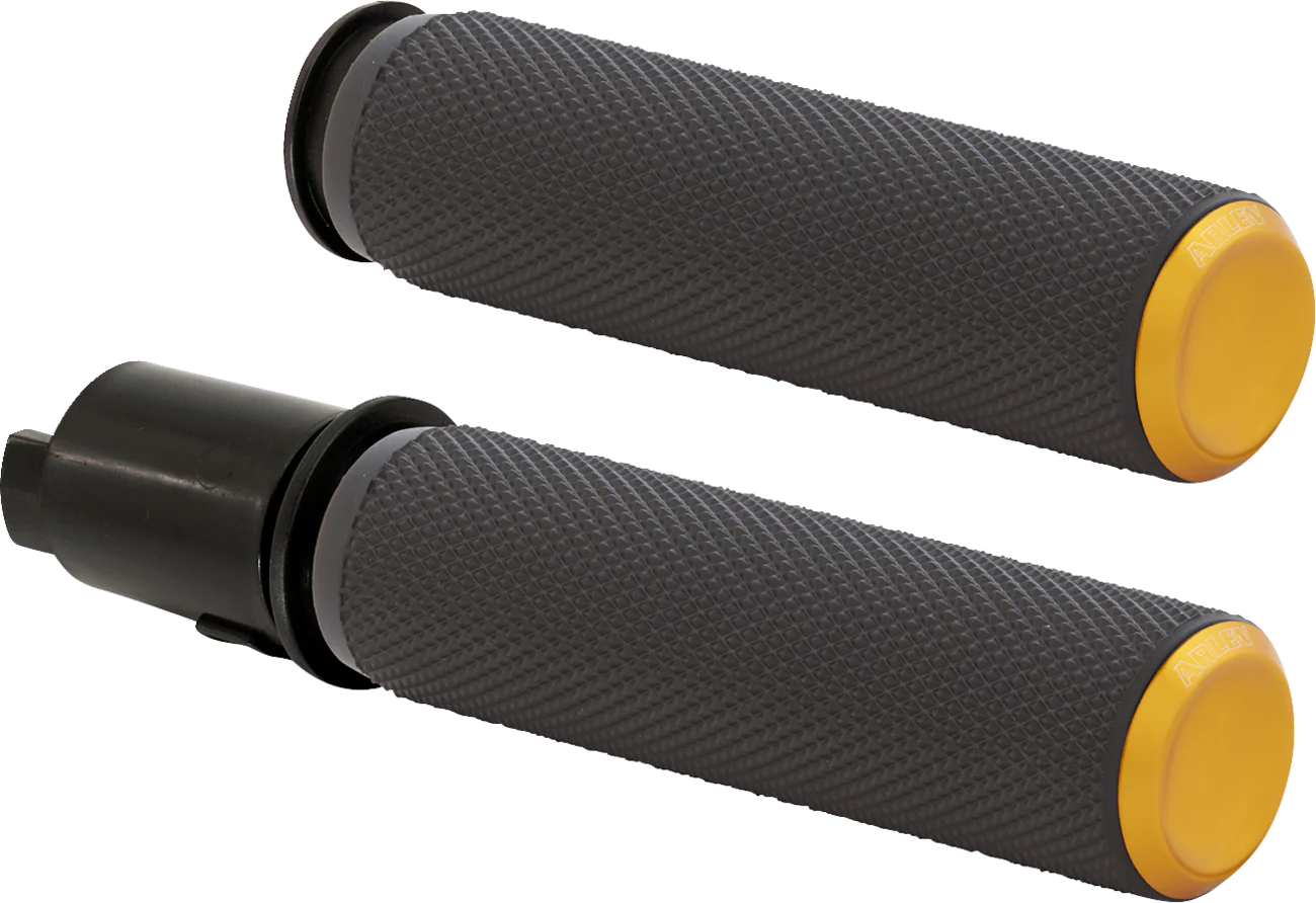ARLEN NESS Grips - Knurled - TBW - Gold 500-054