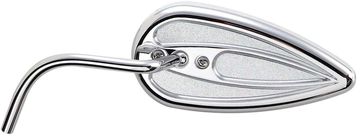ARLEN NESS Mirror - Side View - Teardrop - Chrome - Left 13-035