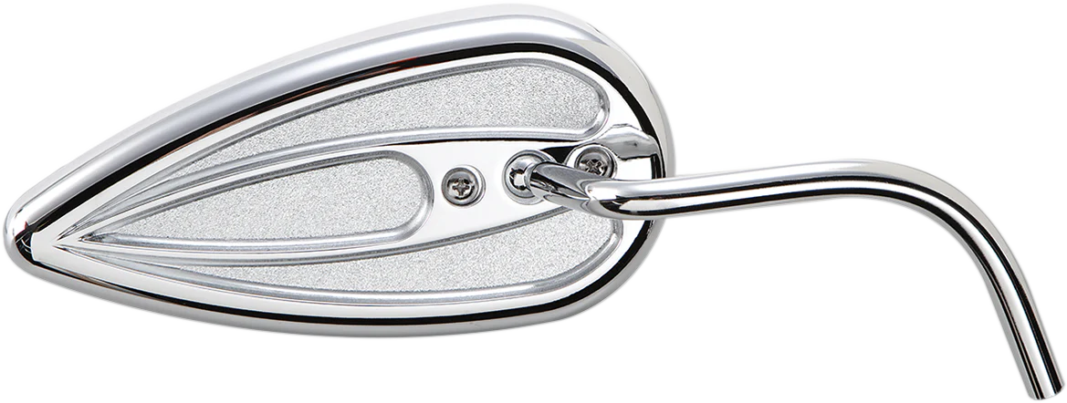 ARLEN NESS Mirror - Side View - Teardrop - Chrome - Right 13-036