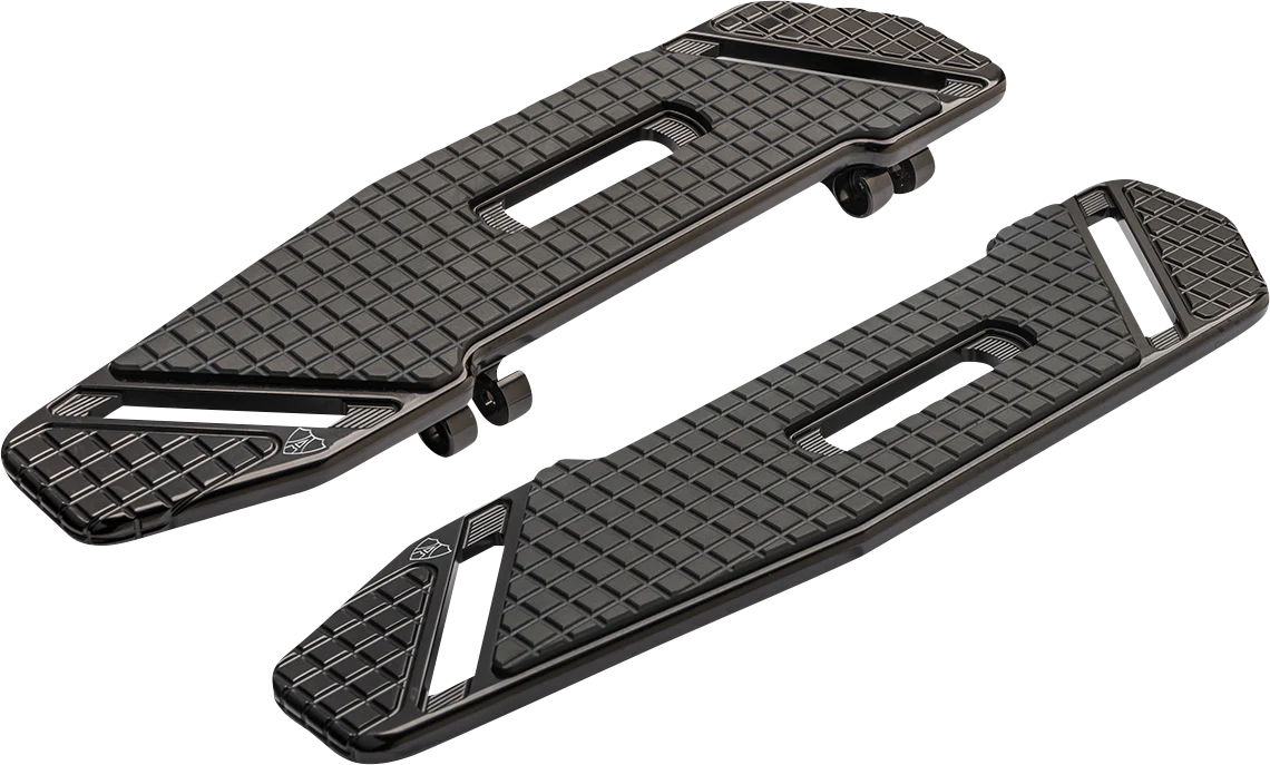 ARLEN NESS SpeedLiner Floorboards - Driver - Black 410-023