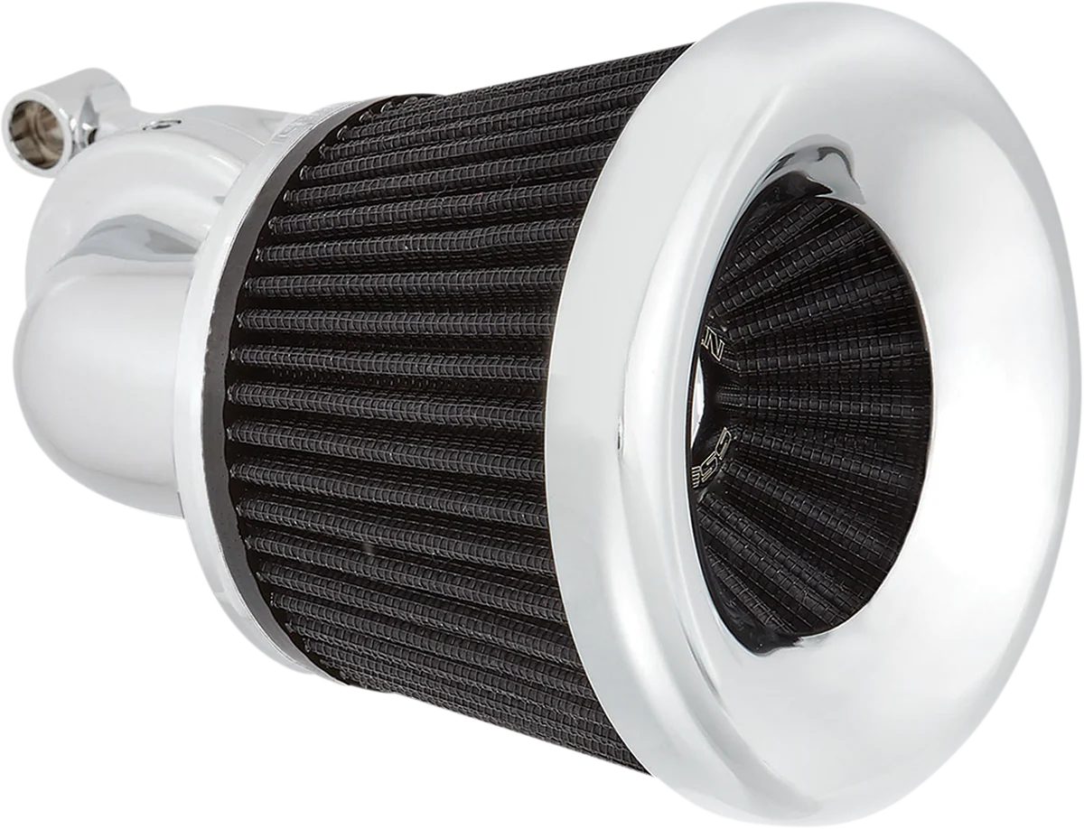 ARLEN NESS Velocity 90? Air Cleaner Kit - Chrome 600-035