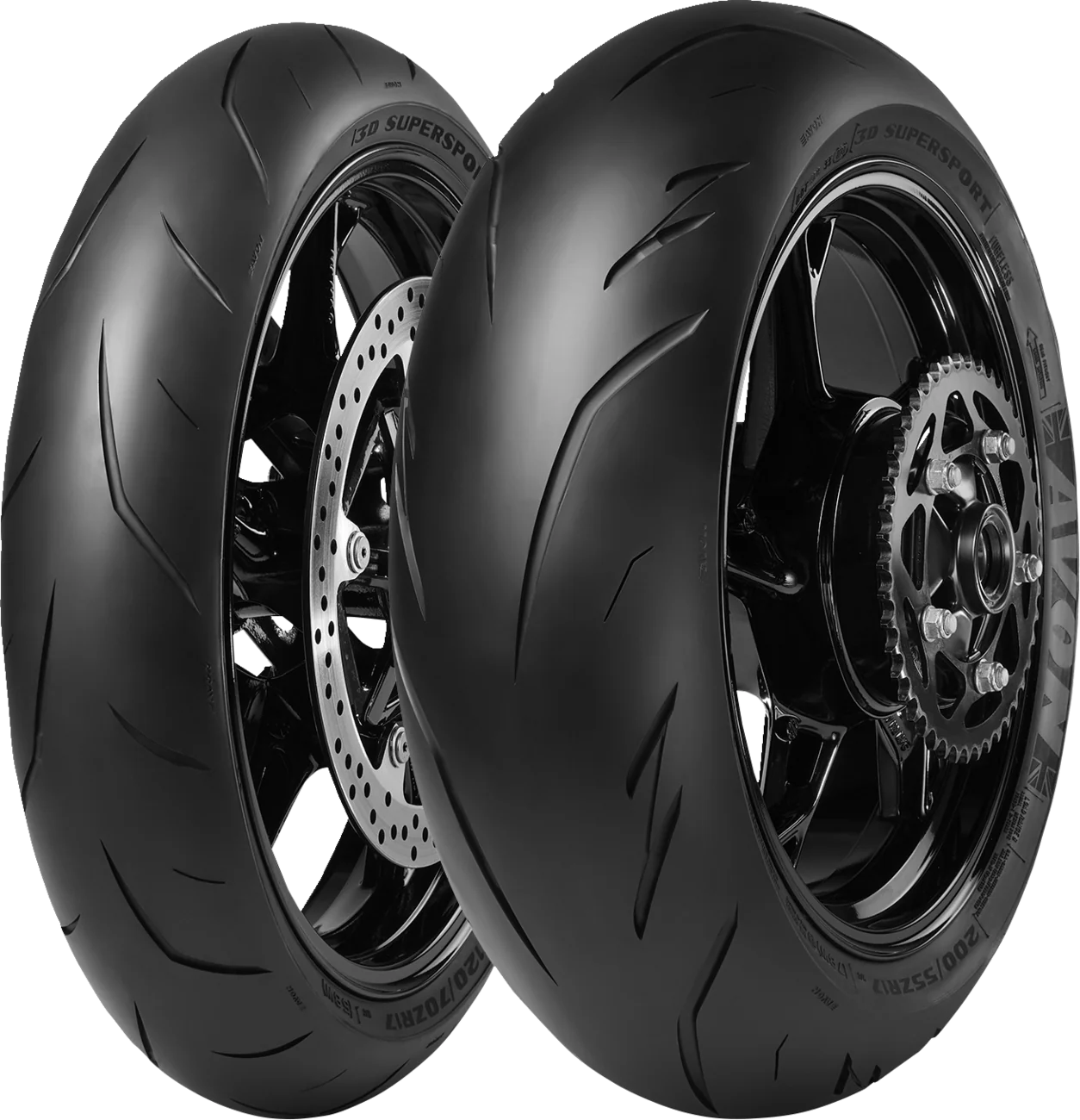 AVON Tire - 3D Supersport - Rear - 180/55ZR17 - (73W) 638261