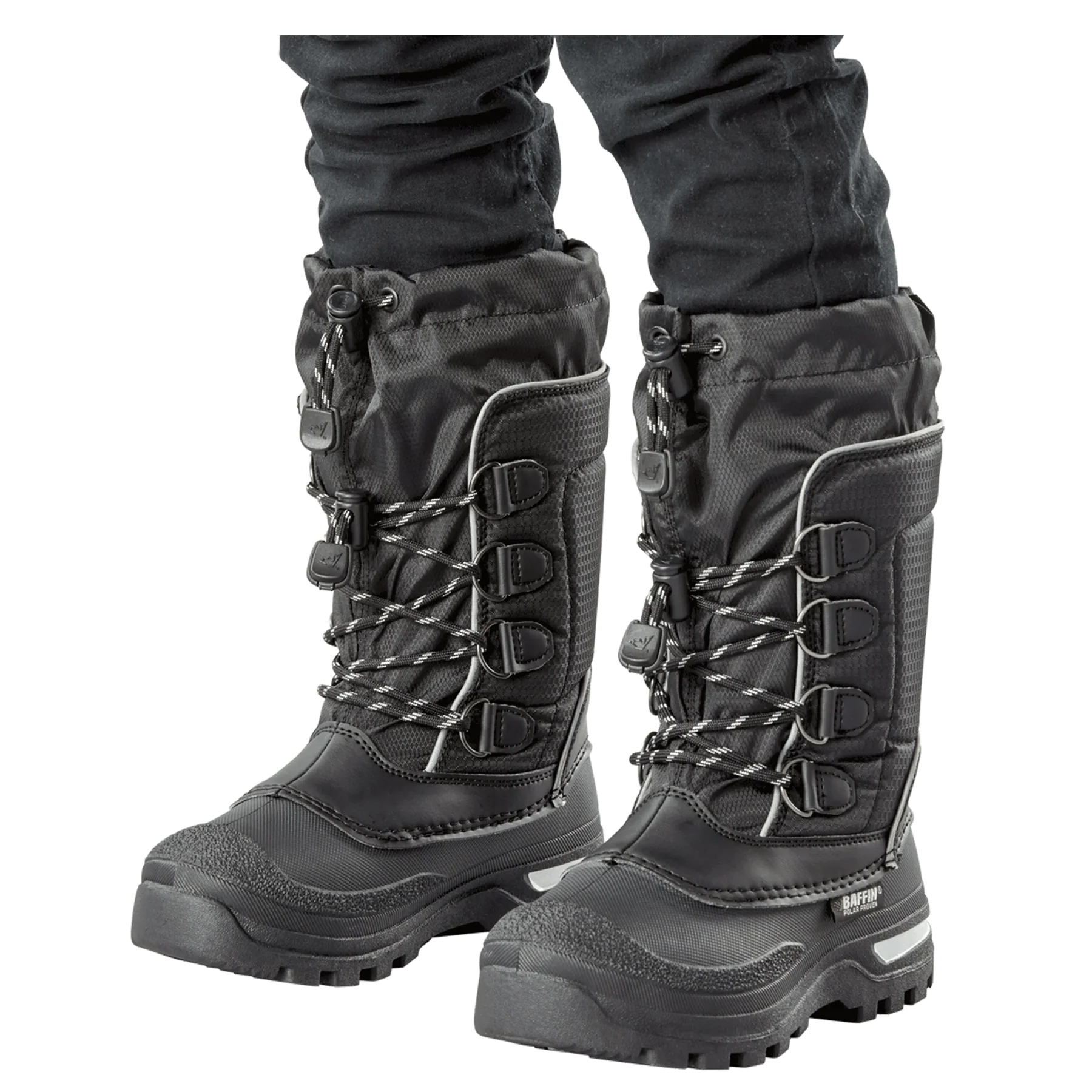 Baffin - Youth (Kid's) Pinetree Boots Black - Image 2