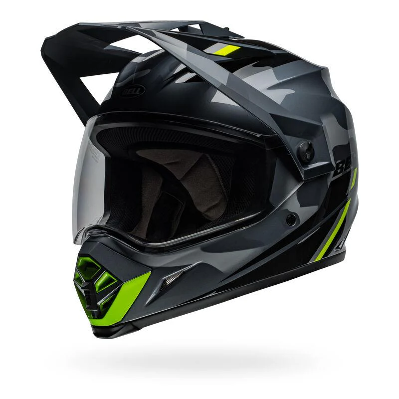 Bell - MX-9 ADV MIPS - Gloss Metallic Gray Camo Alpine Motorcycle Helmet